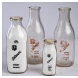 4 Biltmore Square Milk Bottles