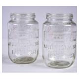 2 Gerber Asheville, NC 25th Anniversary Baby Jars