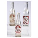 3 Biltmore Club 7 oz Bottles