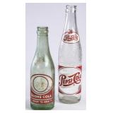 Pepsi-Cola & Boone Cola NC Soda Bottles