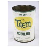 Teem 11 LB Acidulant Can