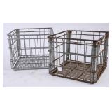2 Biltmore Dairy Farms Wire Crates