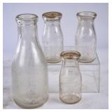 4 Tom Ferguson Dairy Dellwood, NC Round Bottles