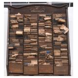 Scott-Hodgin Collapsible Sales Book Cabinet