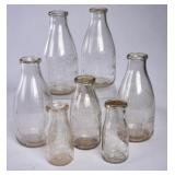 7 J.H. Smith, Spartanburg, SC Embossed Bottles
