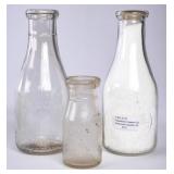 3 Nantahala Creamery Franklin, NC Quart Bottles