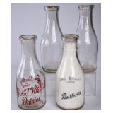 4 NC Round Quart Bottles