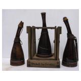 3 George Dickel Tennessee Whisky Bottles