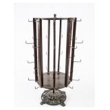 Rotating Wooden Table-Top Display Rack