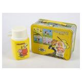 Peanuts Thermos Metal Lunch Box w/Drink Thermos