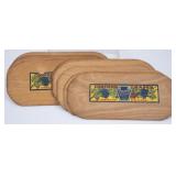 Keystone Coop Grape Assn Wooden Advertising Boards
