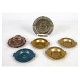 Lot of Advertising Ash Trays