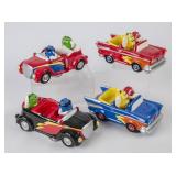 4 Galerie Ceramic M&M Car Candy Dishes