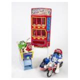 M&M Vending Machine Bank & 2 Candy Dispensers