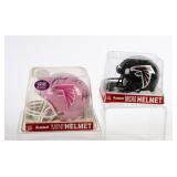 Signed Riddell Atlanta Falcons Mini & Micro Helmet