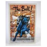 Schlitz Malt Liquor "The Bull!" Metal Sign