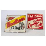 2 Mummert Metal Signs