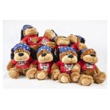 Lot of 8 Bret Michaels "Pets Rock" Plush Dogs