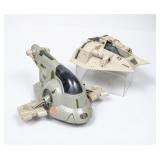 1980 Star Wars "Slave 1" And 1981 "Snowspeeder"