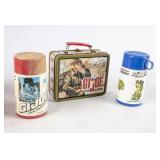 G.I. Joe Metal Lunchbox And 2 Thermoses