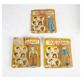 1975 "Our Gang" Little Rascals Mego Figures