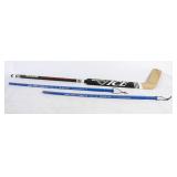 Molson Ice Hockey Stick & 2 Tubing Measure Sticks