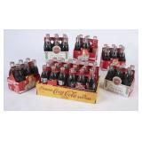 9 Six Packs 8oz Coca Cola / Coke Filled Bottles