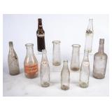 10 Misc Glass Bottles