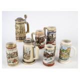 7 AVON, Budweiser, Miller & More Steins
