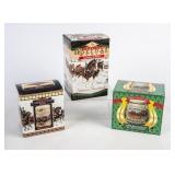 3 Budweiser Steins in Original Boxes