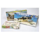 3 Airplane Model Kits