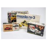 4 Automobile Model Kits