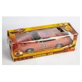 Vince Dooley Signed General Lee Toy Car