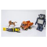 Vintage Scuba Man, Romper Room Metal Truck & More