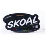 Lighted Skoal Sign