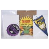 3 Vintage 1950s Cardboard Advertisements