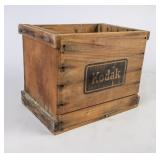 Wooden Kodak Crate