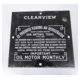 Ed Friedrich Refrigerator Maintenance Sign