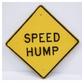 Speed Hump Traffic Sign