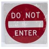 Do Not Enter Traffic Sign