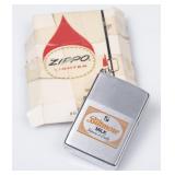 Biltmore Milk Zippo Lighter in Box