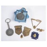 Biltmore Pewter Key Chains, Tie Clips, Pins & More