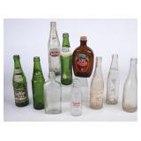 Variety of Soda and Liquor Bottles