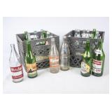 Large Lot of 32 oz & More Large Soda Bottles