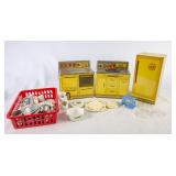 "Sunny Suzy" Metal/Tin Kitchen Playset & More