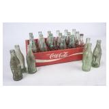 Coca-Cola Red Plastic 24-Cell Crate w/Bottles