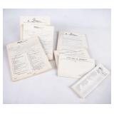 NOS Biltmore Production, Inspection & More Forms