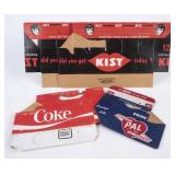 4 Cardboard Drink Carriers