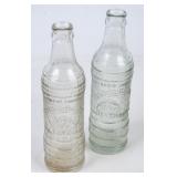 2 Daniel Boone Beverages Bottles