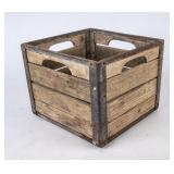 Burke Dairy Vintage Milk Crate
